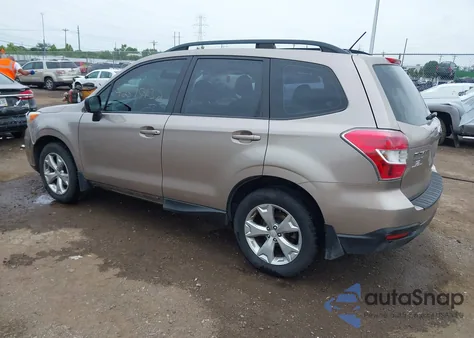 2015 Subaru Forester 2.5I из США, поврежденный, VIN JF2SJABC3FH437635
